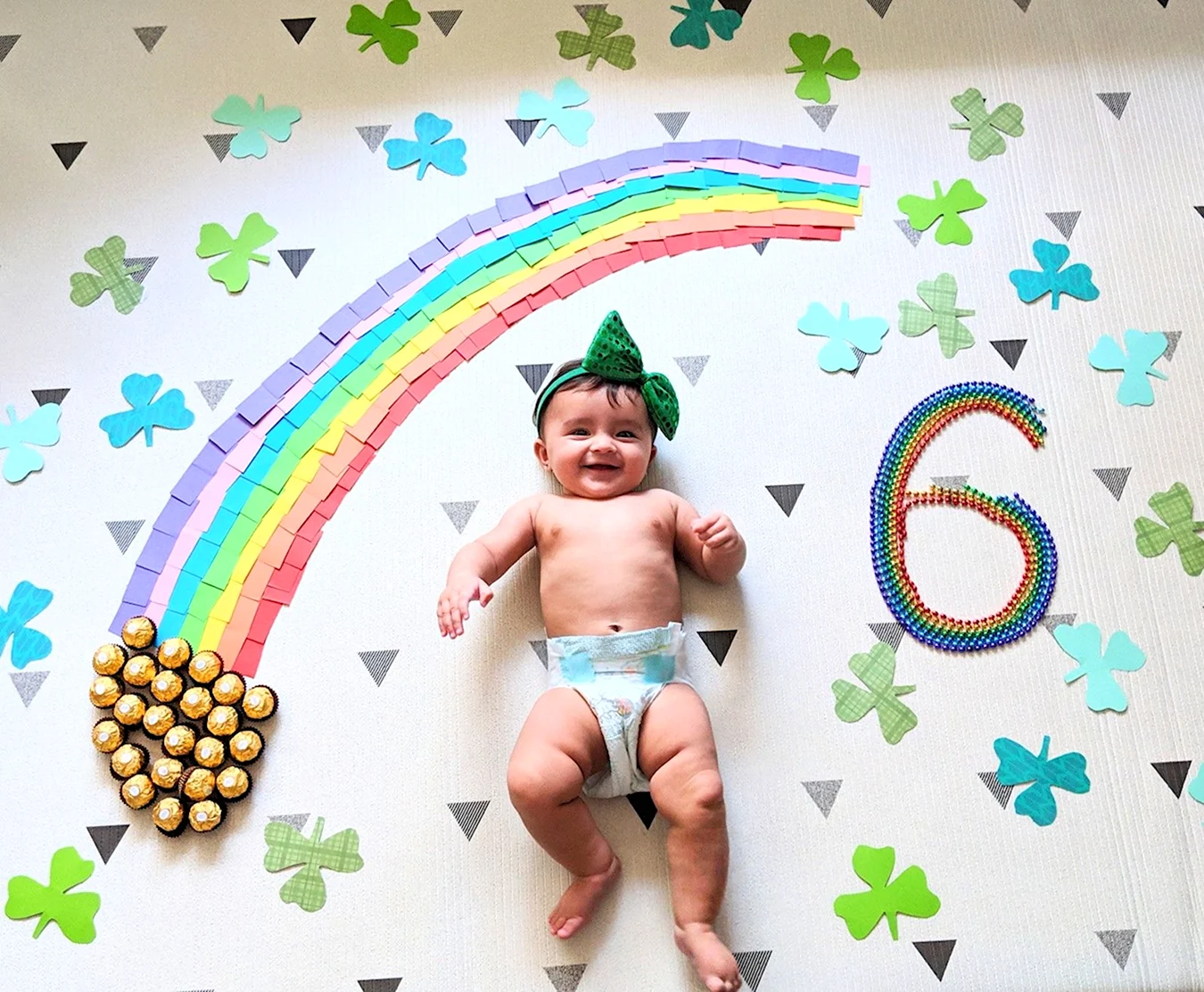 6 Month Baby Photoshoot