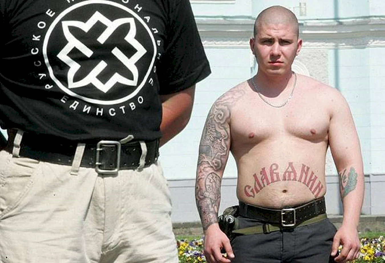 Алексей Киссер неонацистская Татуировка