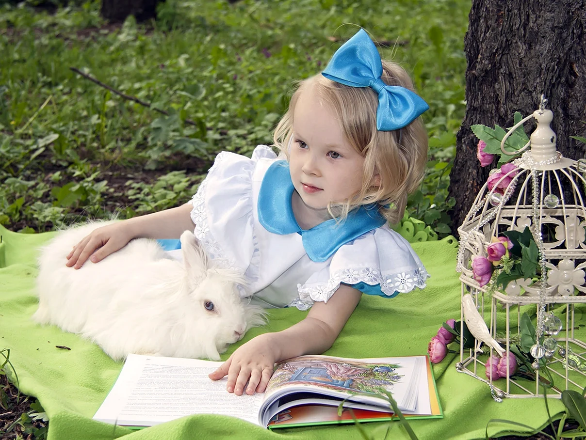 Алиса в стране чудес фотосессия детская