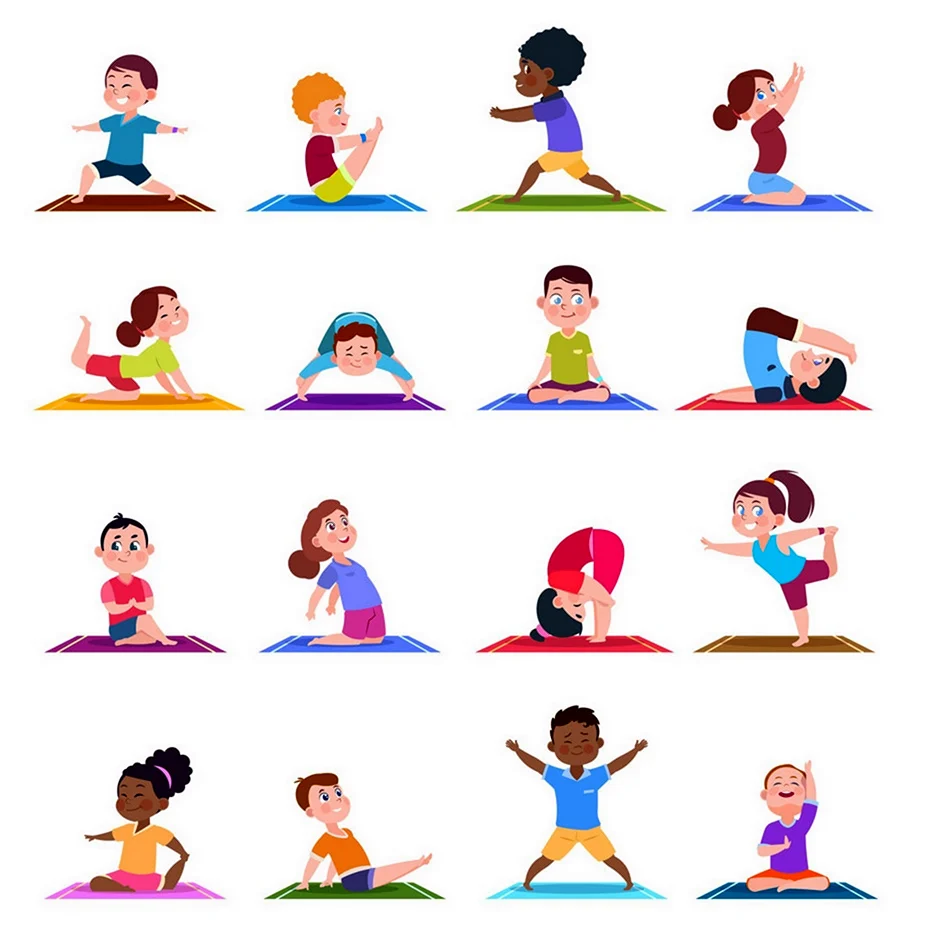 Асаны йоги для детей