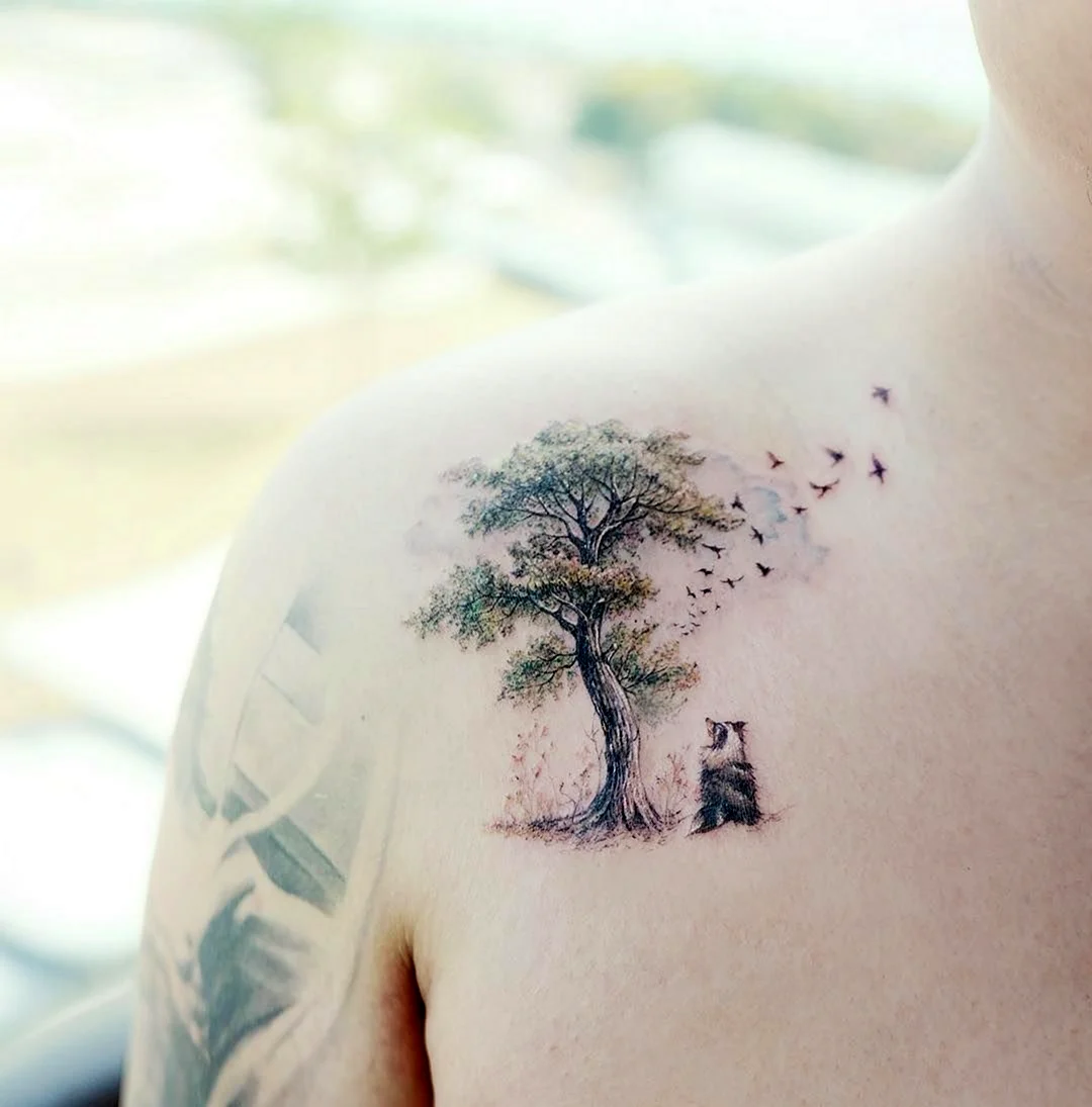 Ash Tree Tattoo
