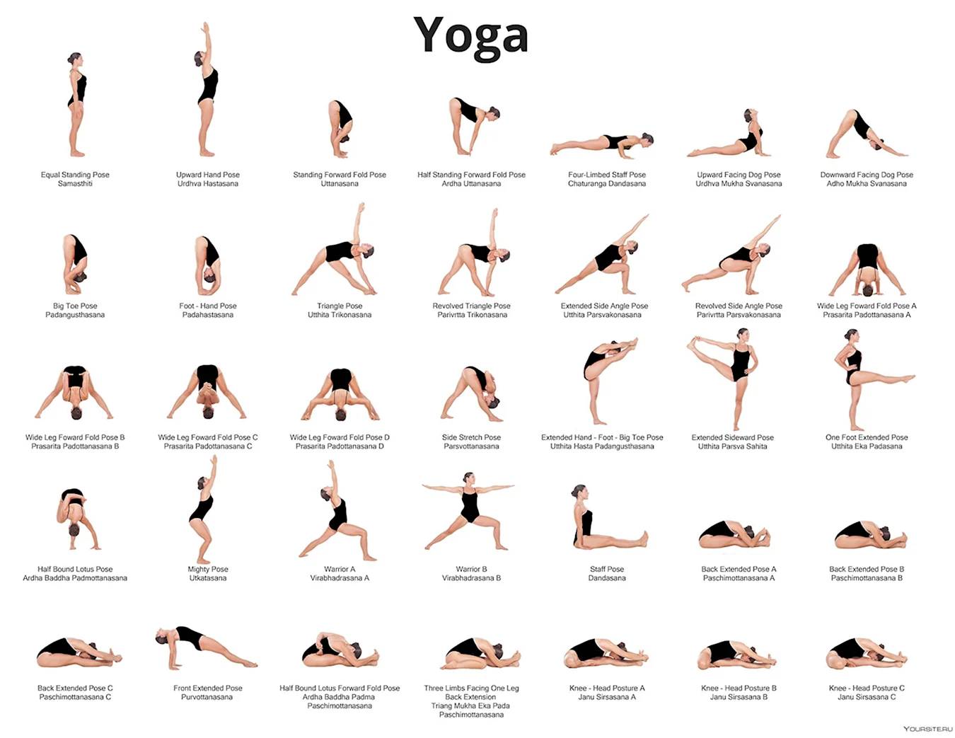 Аштанга йога для начинающих упражнения
