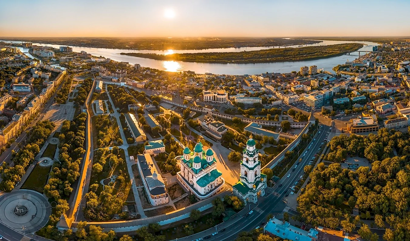 Астрахань Волга