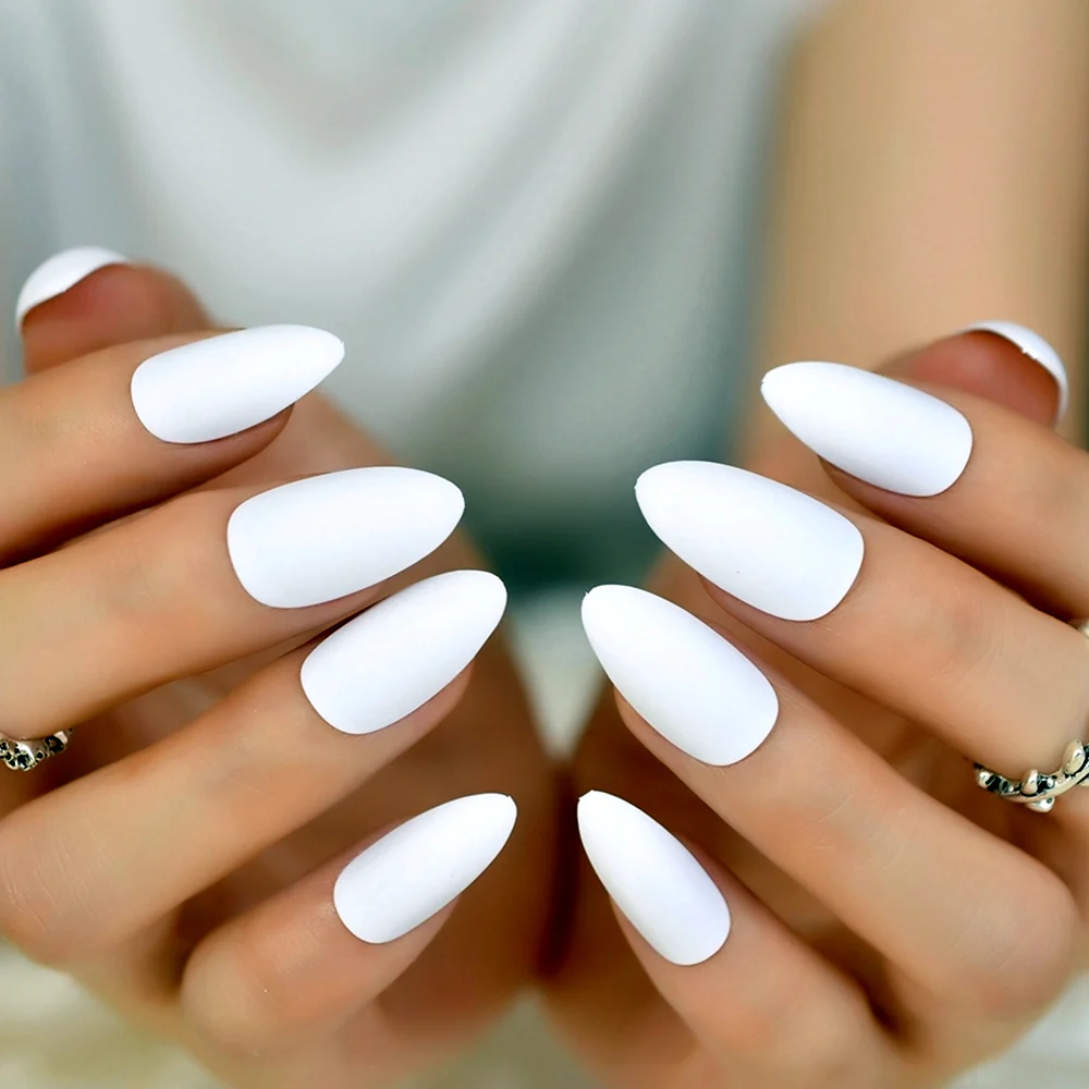 Белые ногти