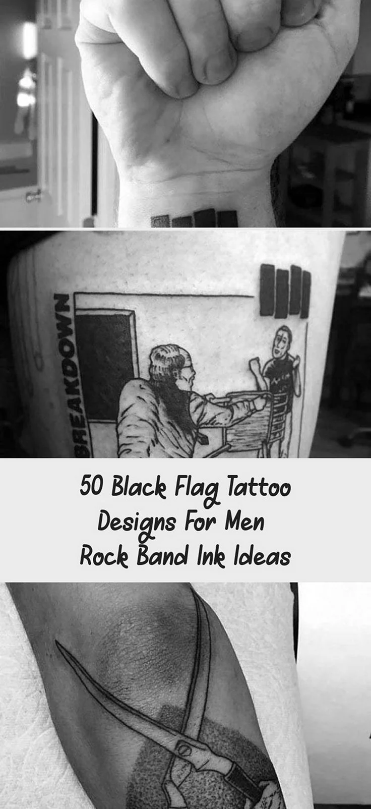 Black Flag Татуировки