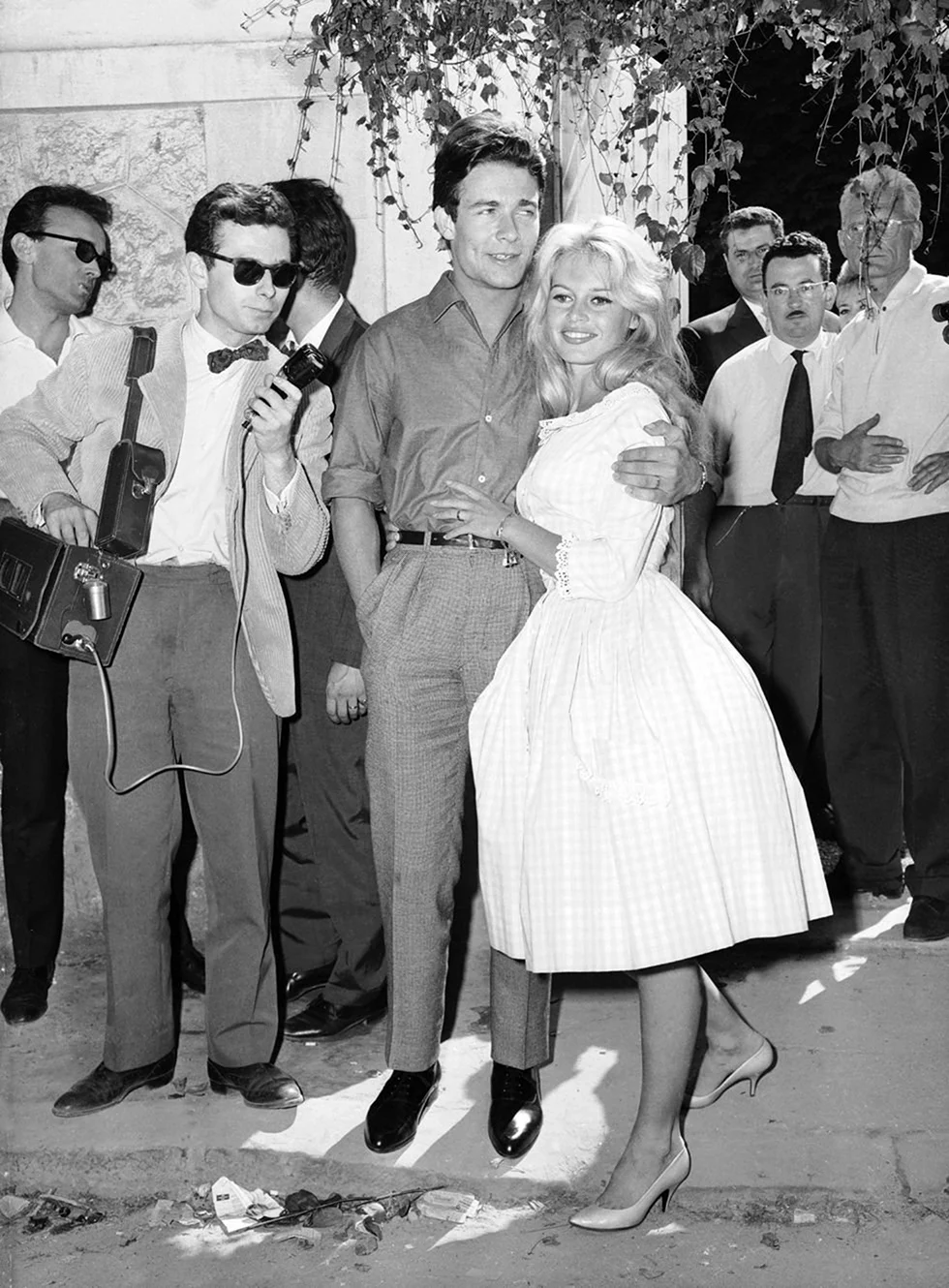 Бриджит Бардо свадьба 1959