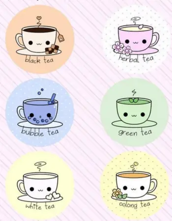 Чай для срисовки