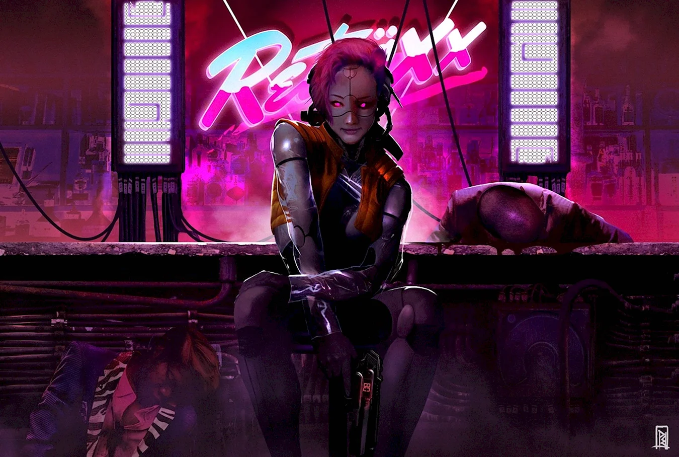 Cyberpunk Алита 2077