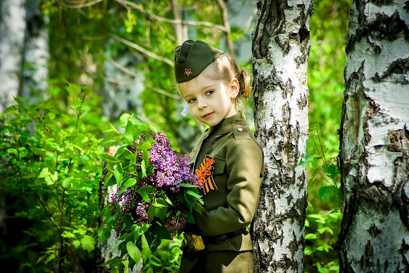 Детская фотосессия ко Дню Победы