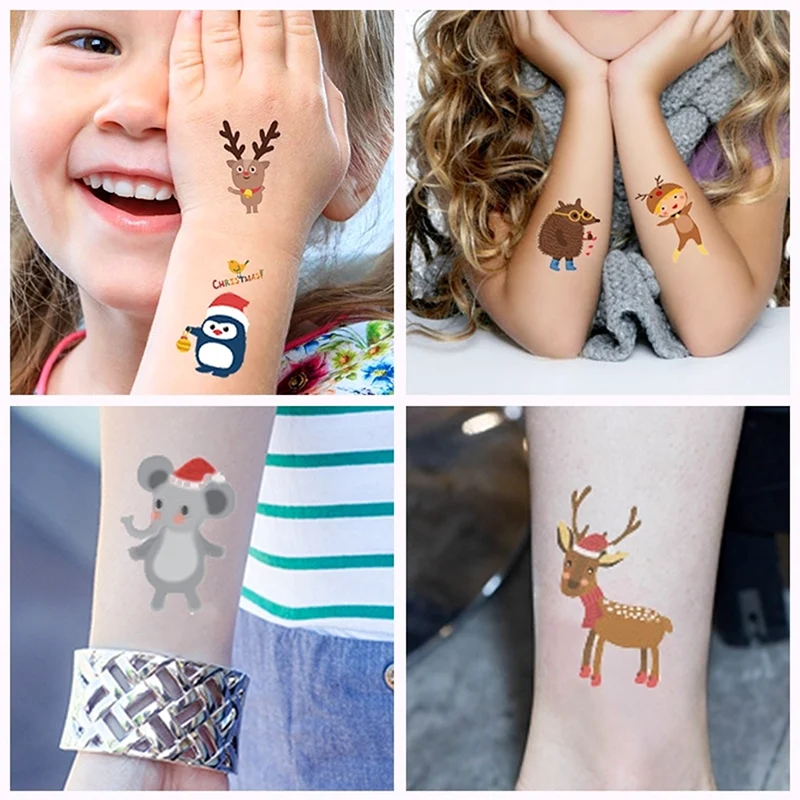 Детские Татуировки наклейки