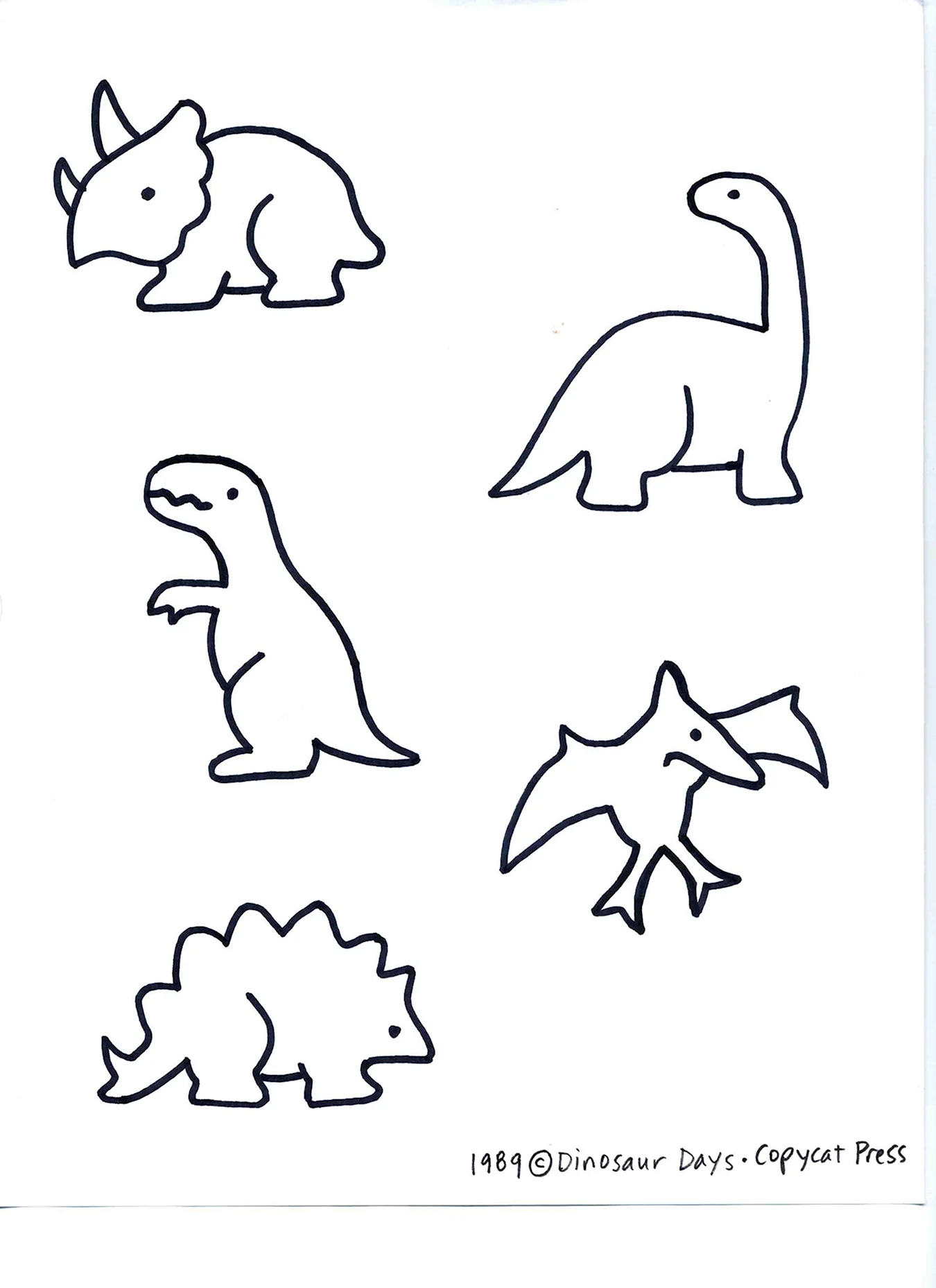 Динозаврик тату эскиз маленький