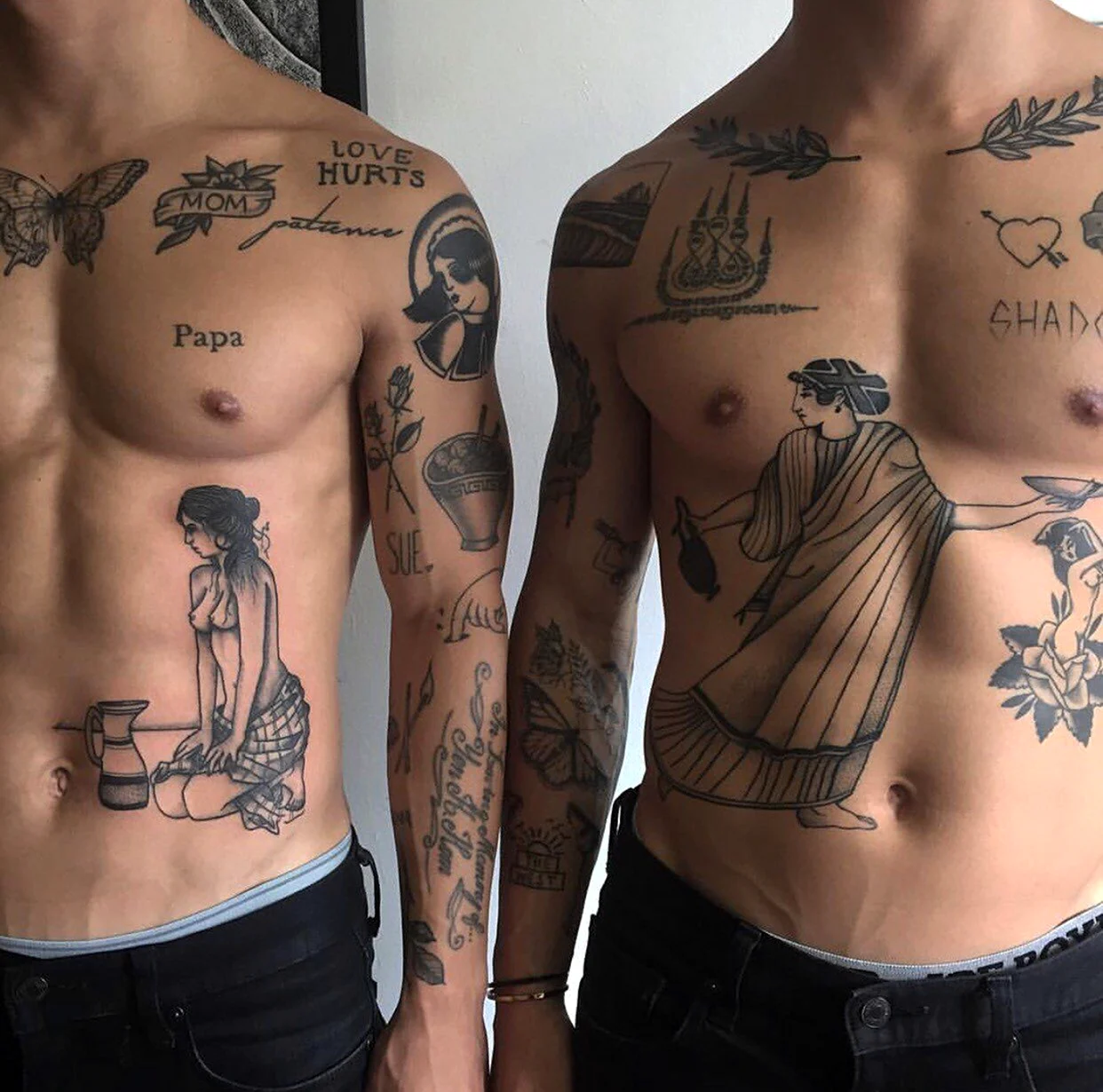 Эстетические Татуировки для мужчин