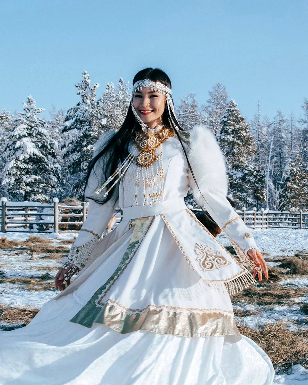 Этнический костюм якутов