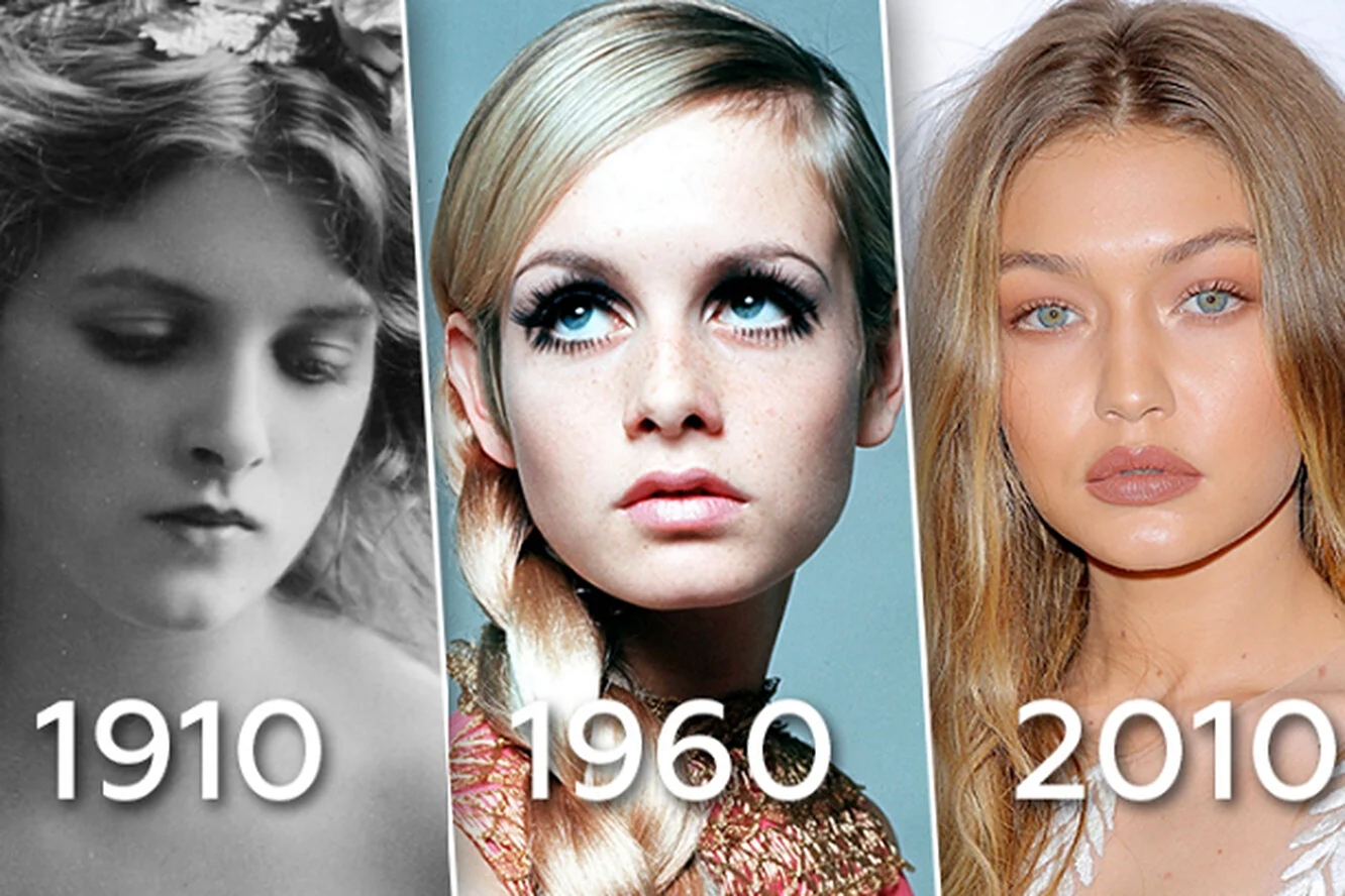 Эволюция макияжа за последние 100 лет