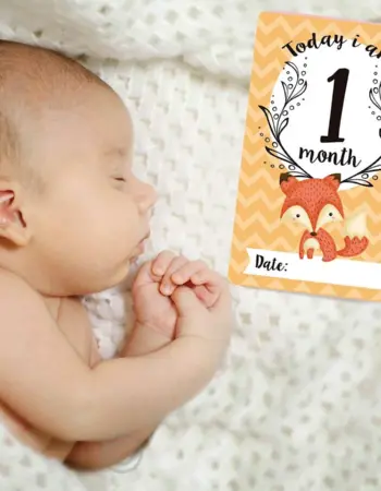 Фотокарточки для малышей по месяцам