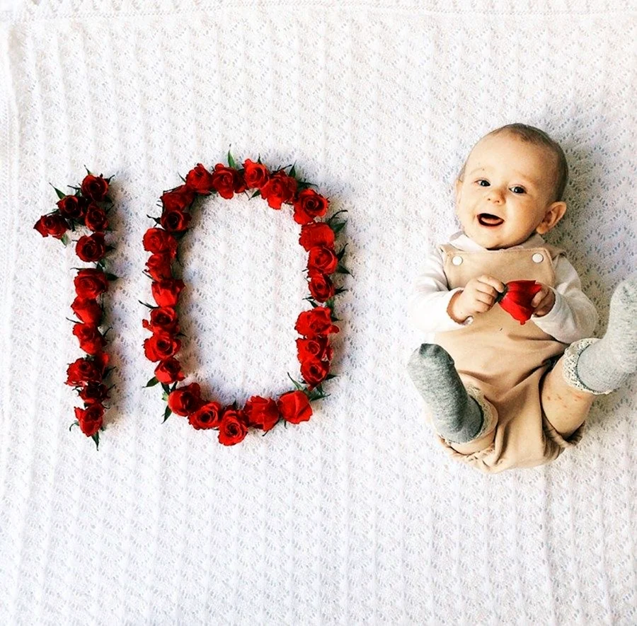 Фотосессия 10 месяцев ребенку