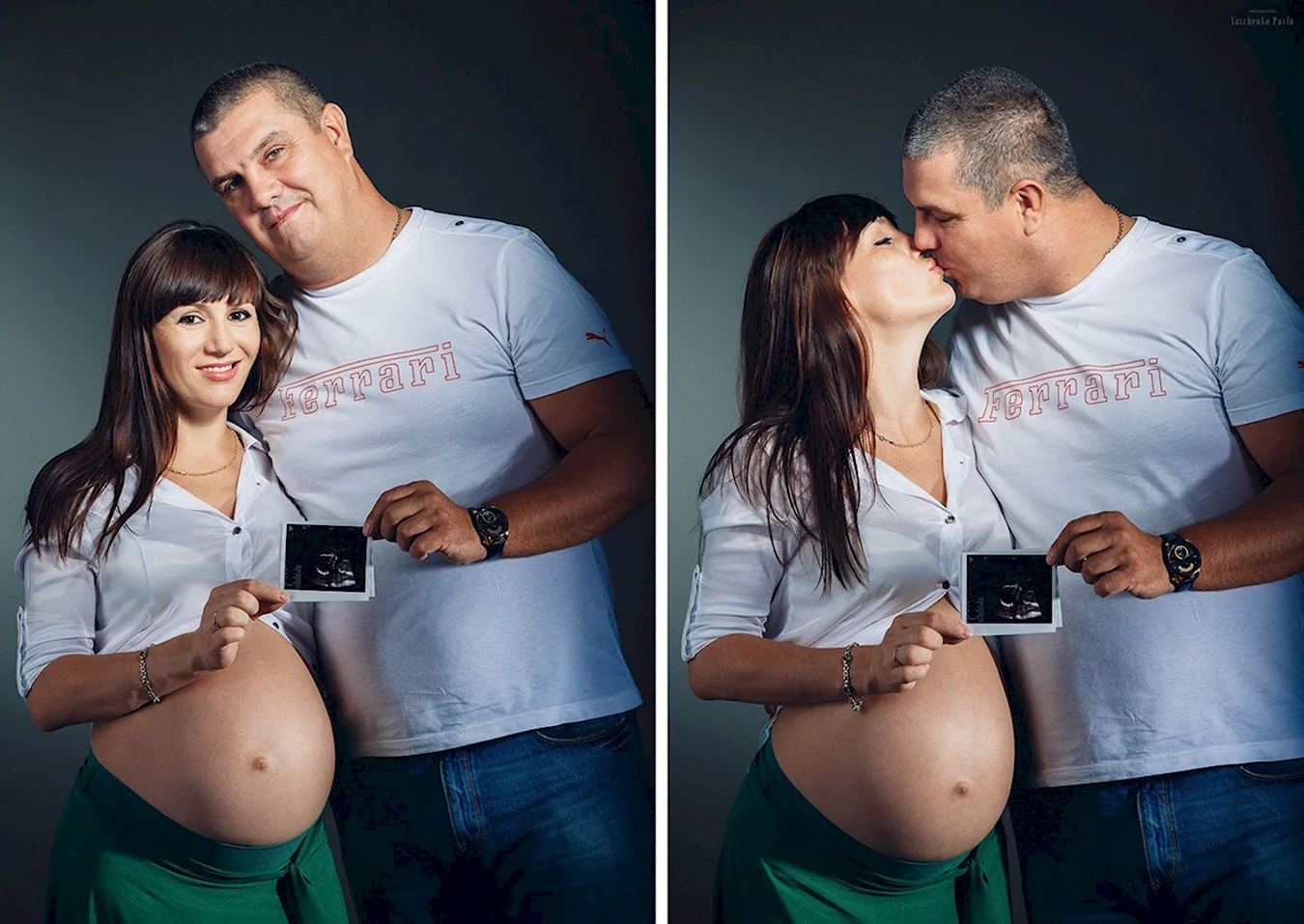 Фотосессия беременности с мужем