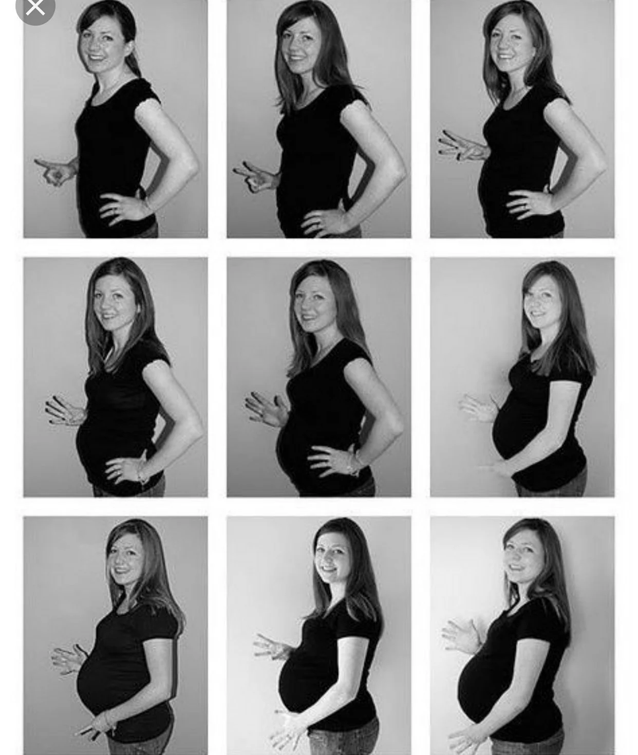 Фотосессия беременных по месяцам