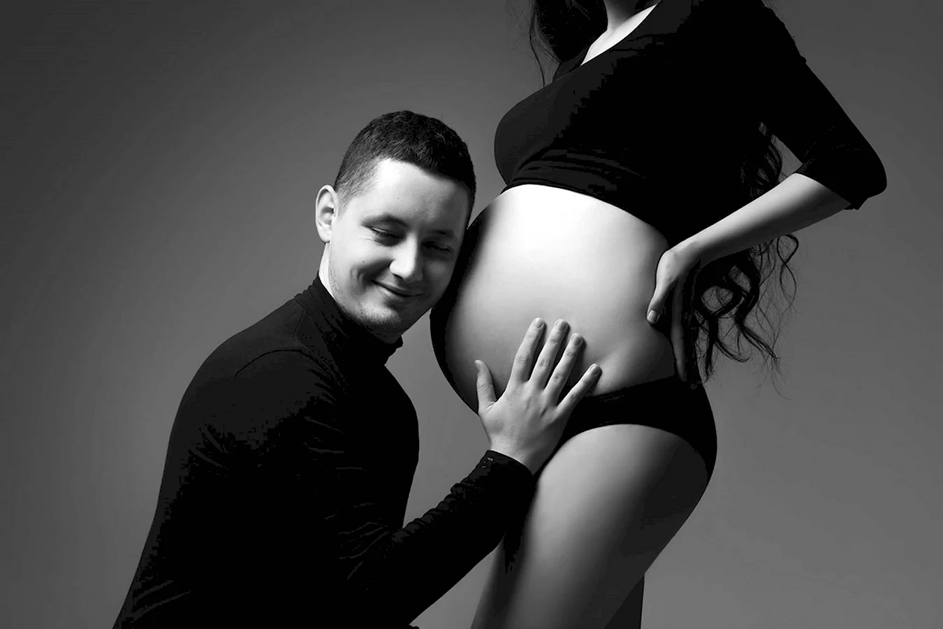 Фотосессия беременных с мужем