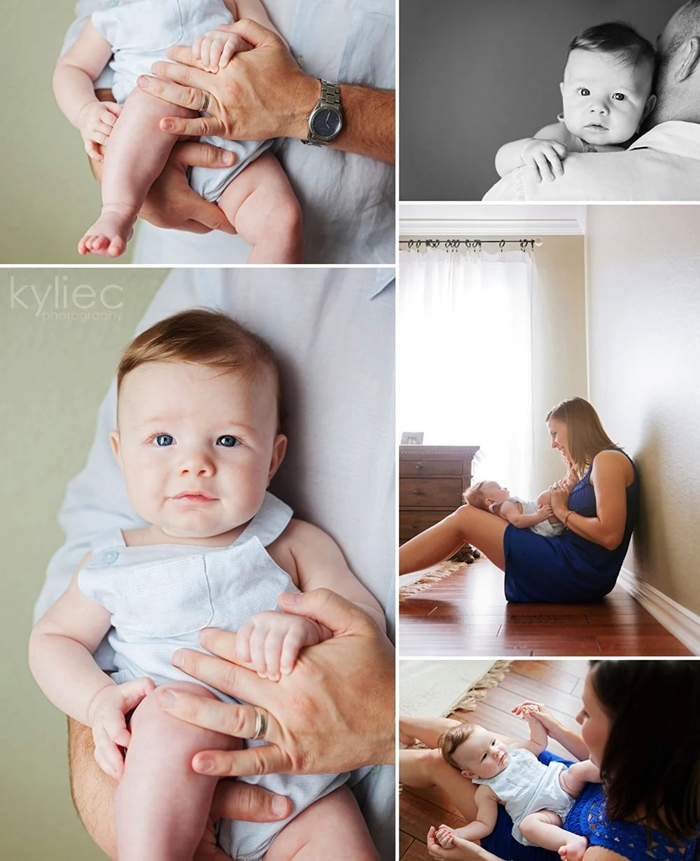 Фотосессия малыша 3 месяца