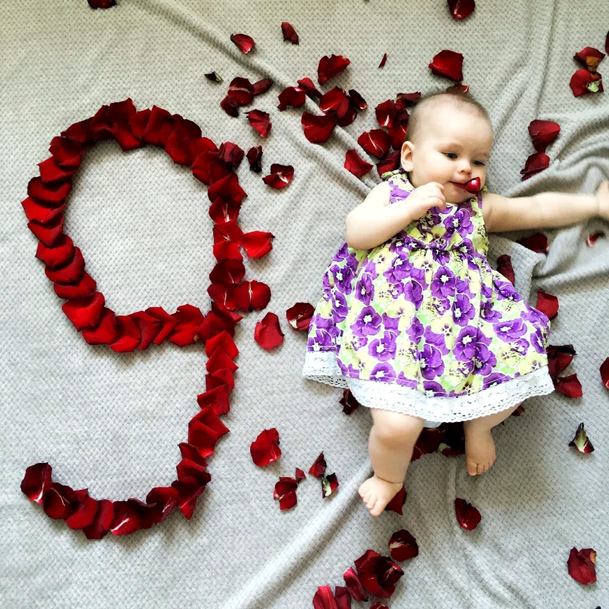 Фотосессия на 6 месяцев ребенку