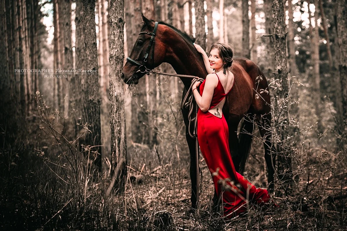 Фотосессия с конем