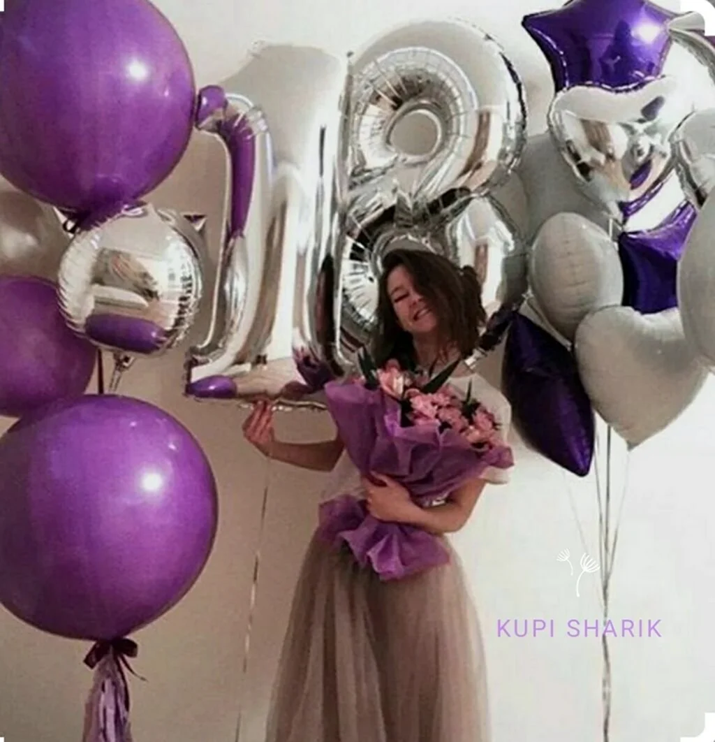 Фотосессия с шарами на день рождения