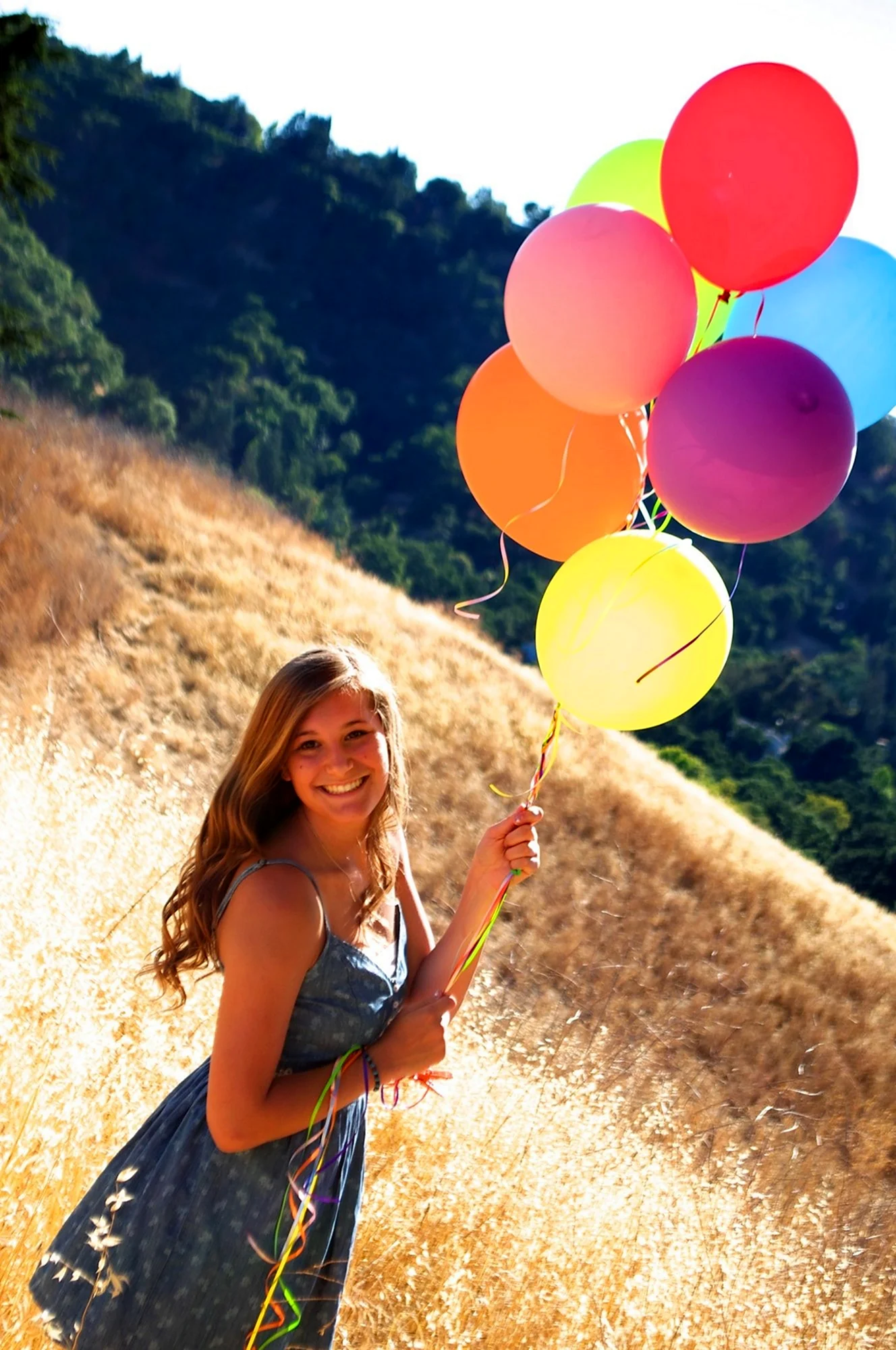 Фотосессия с воздушными шарами