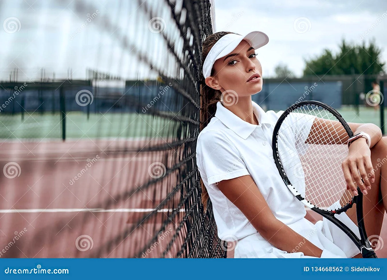 Фотосъемка на теннисном корте