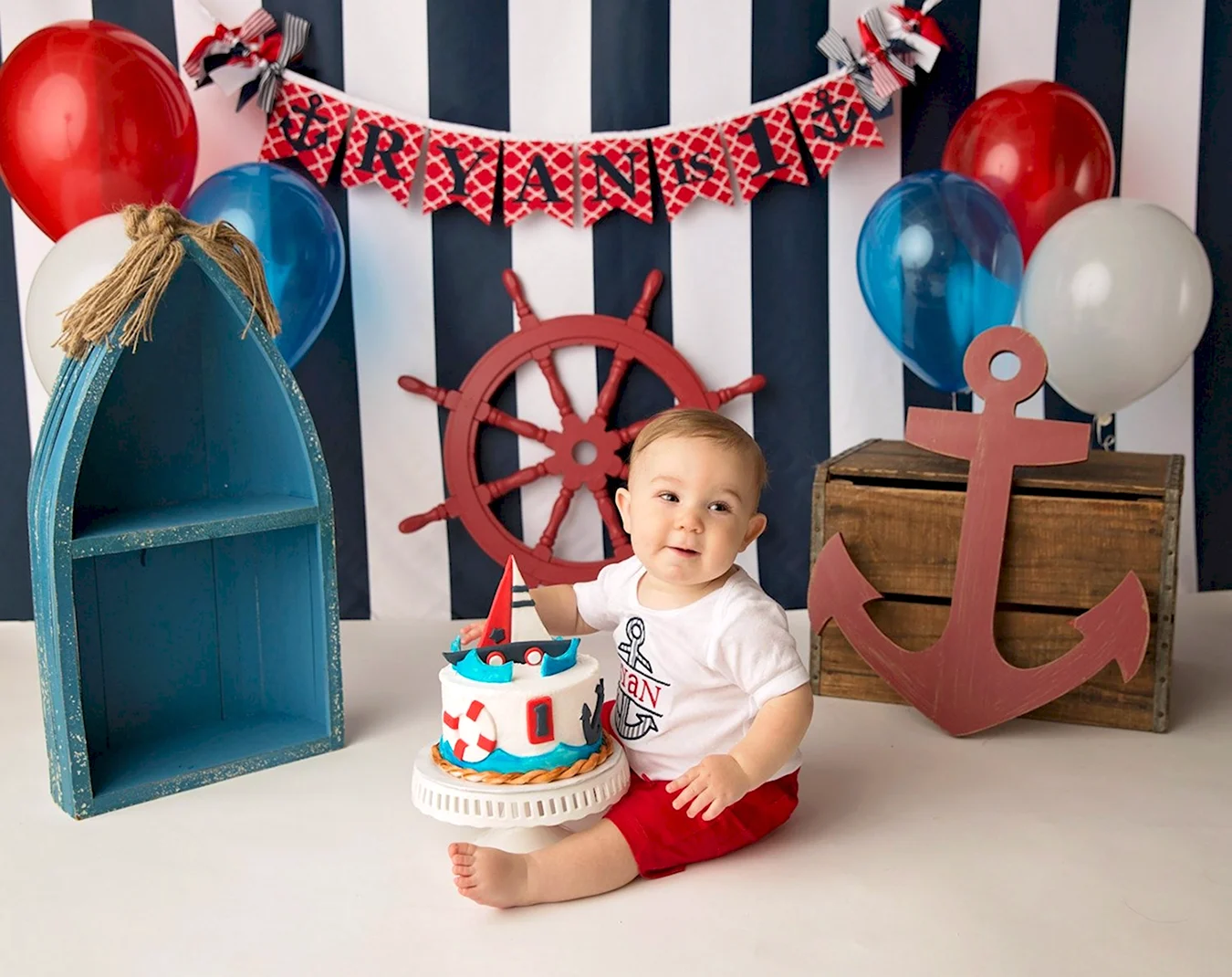Фотозона на детский день рождения мальчику