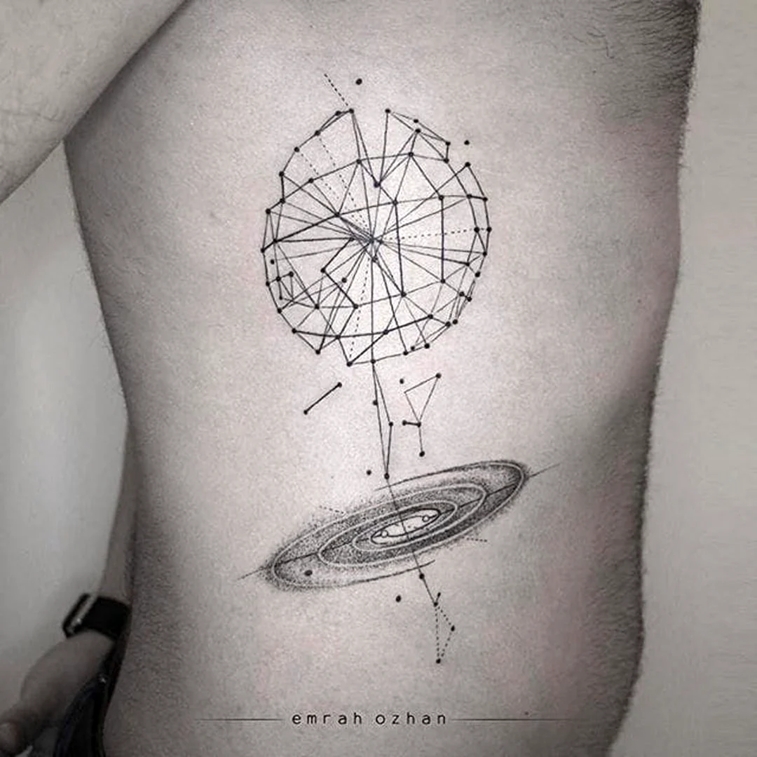 Геометрическая тату Вселенная