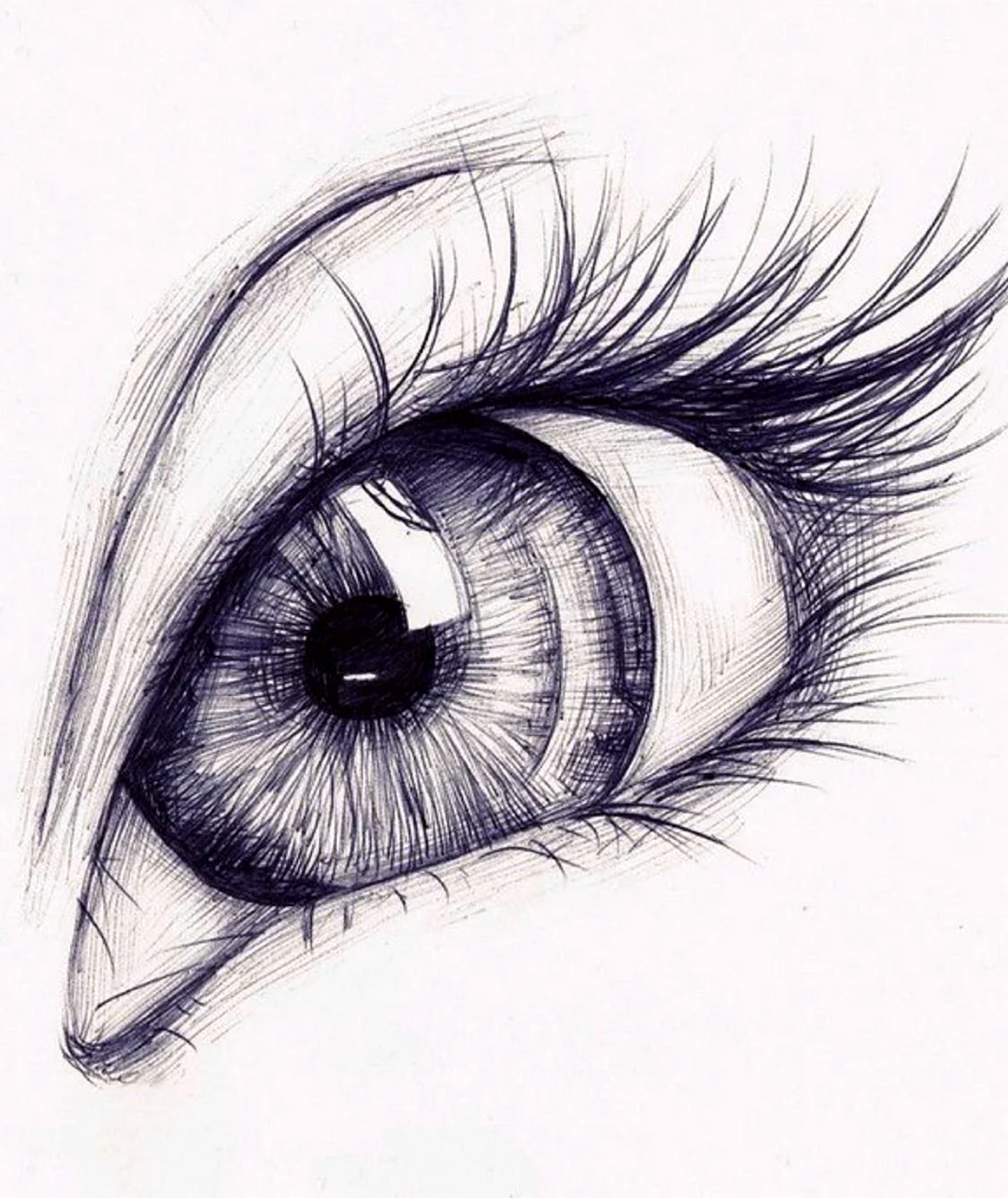 Глаза нарисованные