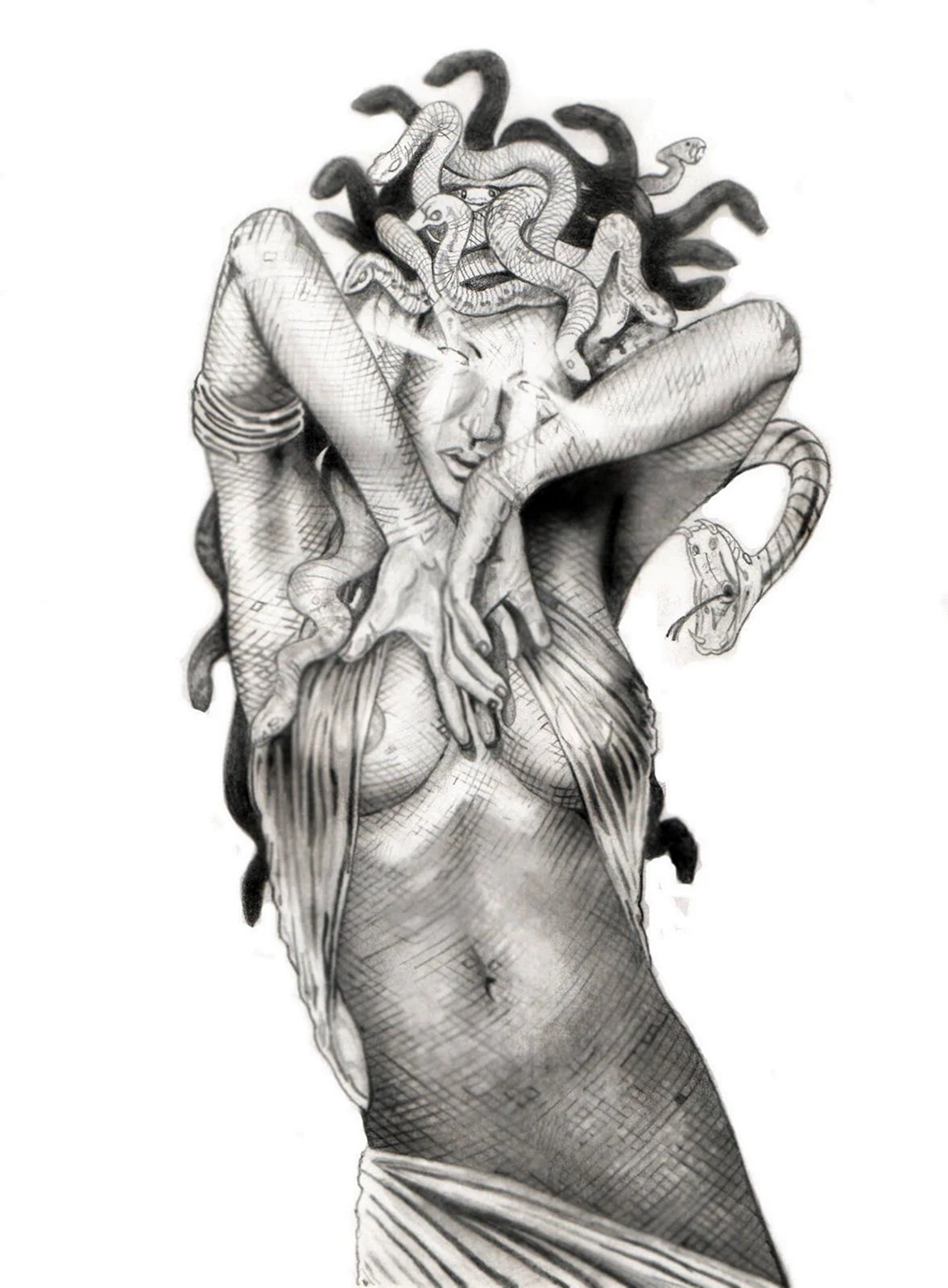 Gorgon Medusa Art Tattoo
