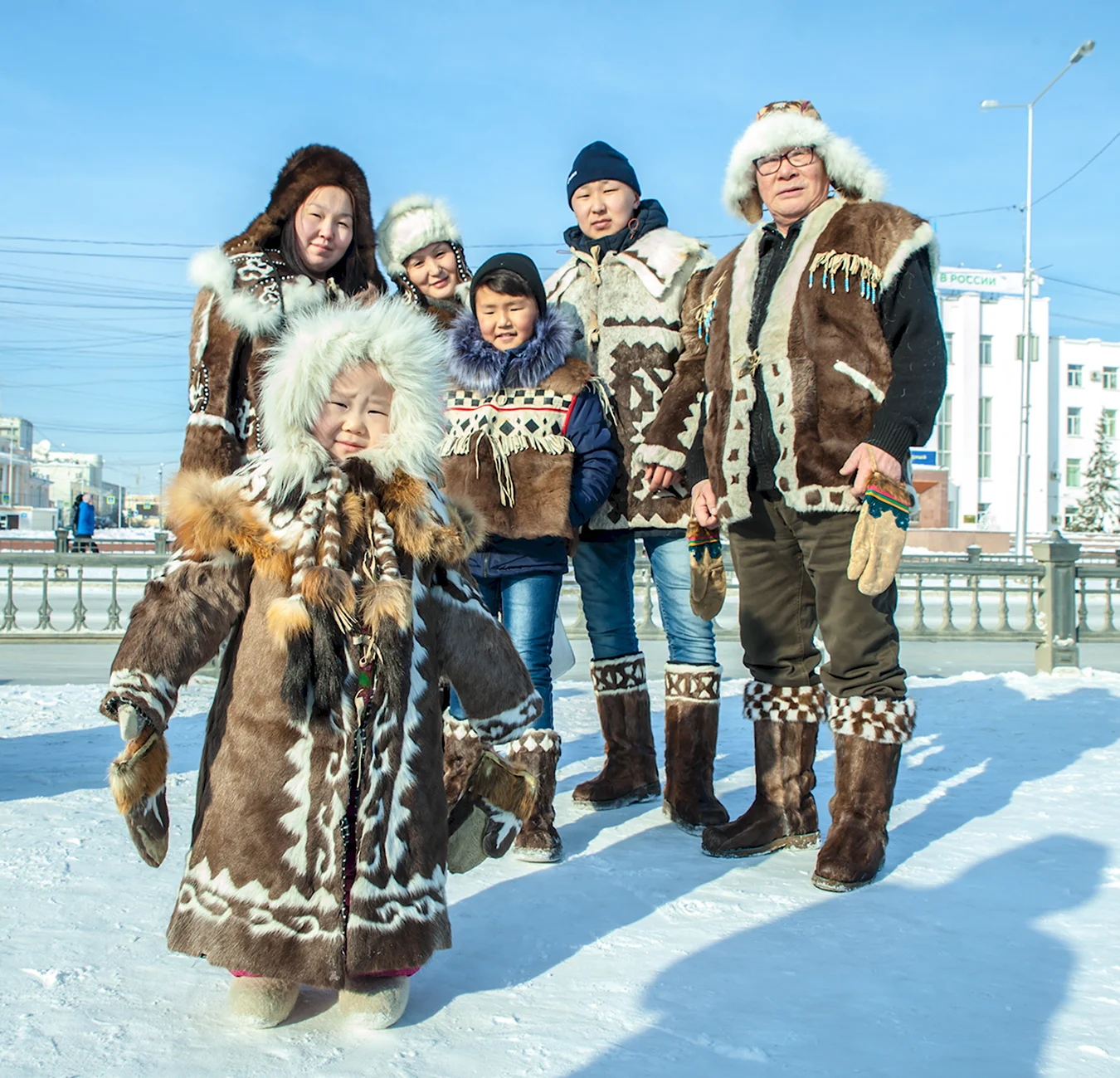 Якутский национальный костюм якуты