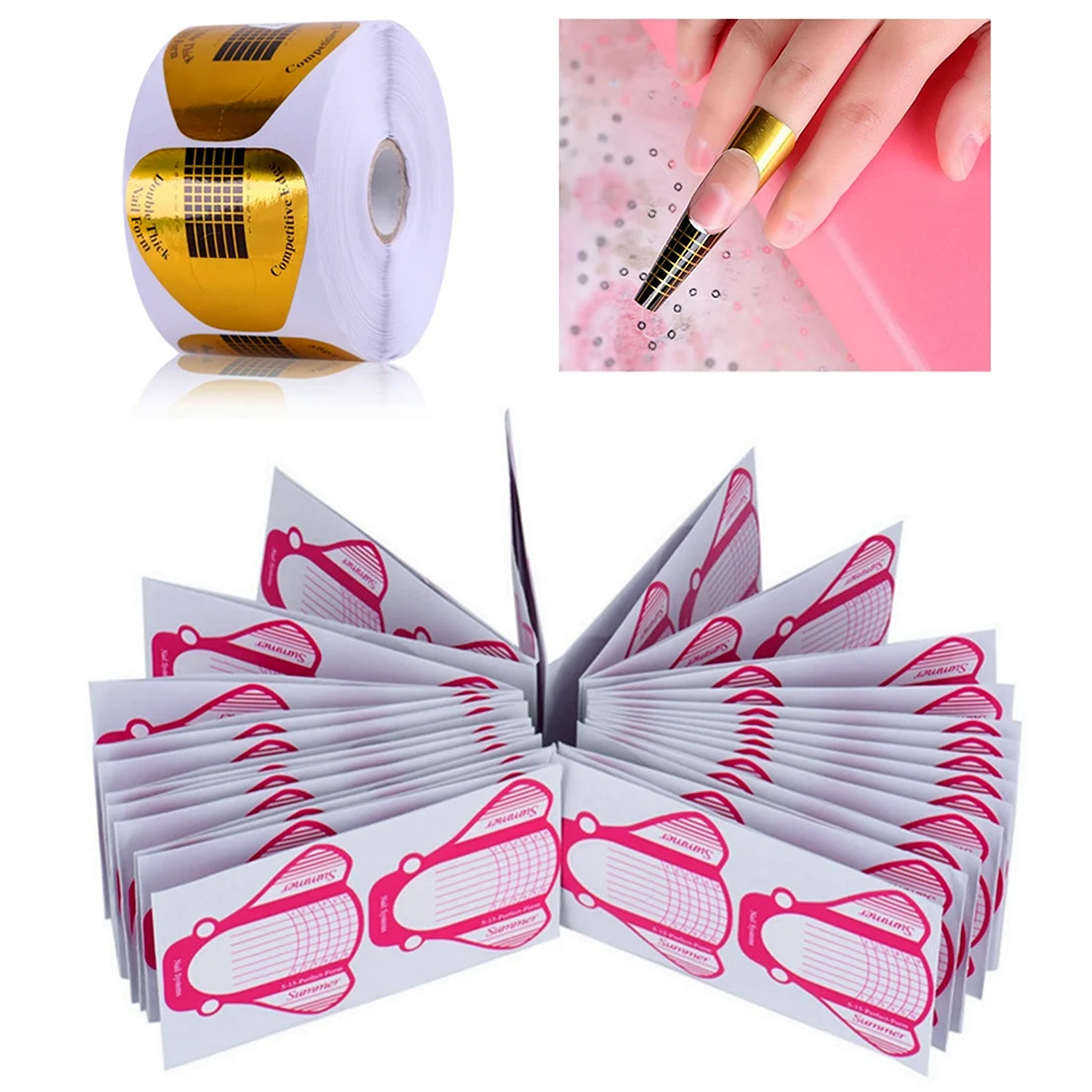 Идеи для бумажных ногтей