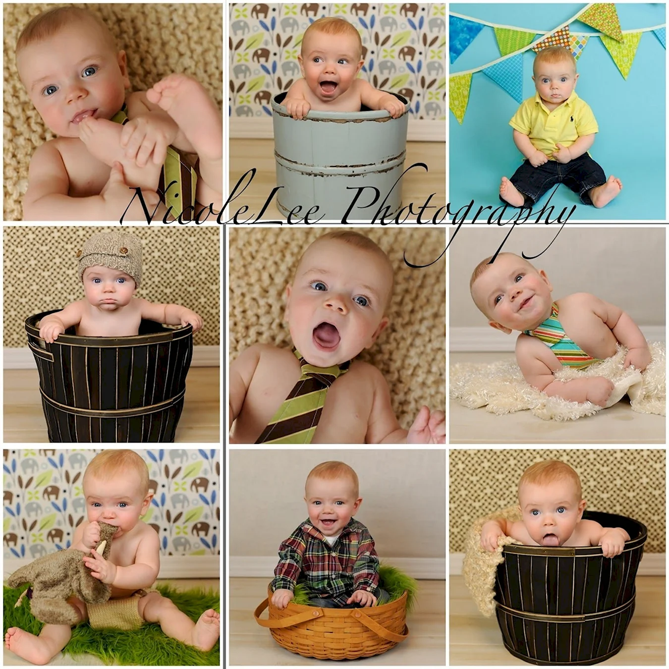 Идеи для фотосессии ребенка 6 месяцев