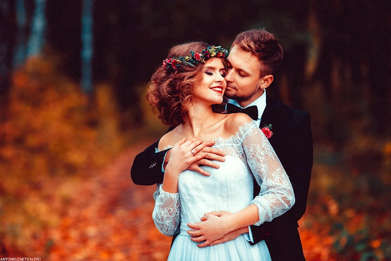 Идеи для свадебной фотосессии осенью