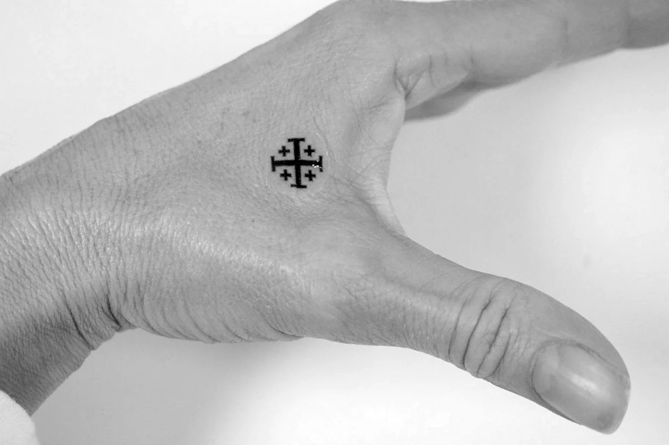 Иерусалимский крест Татуировка