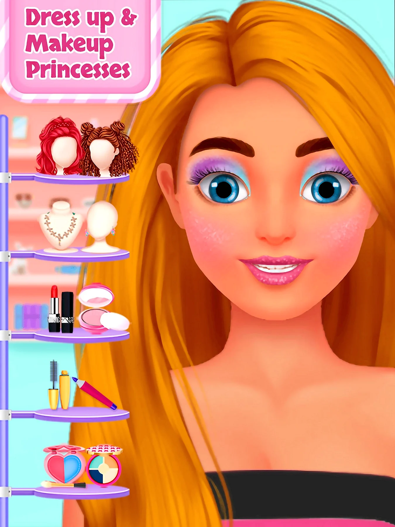 Игры для девочек макияж