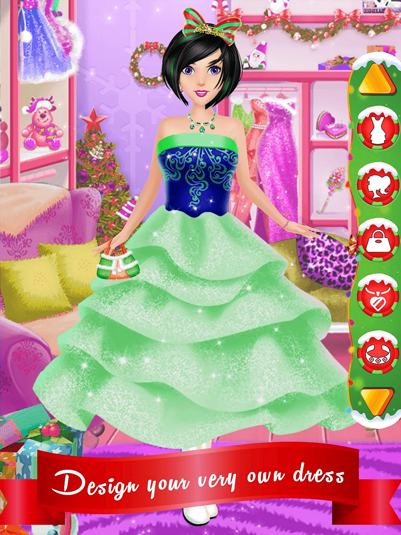 Игры для девочек платье принцессы