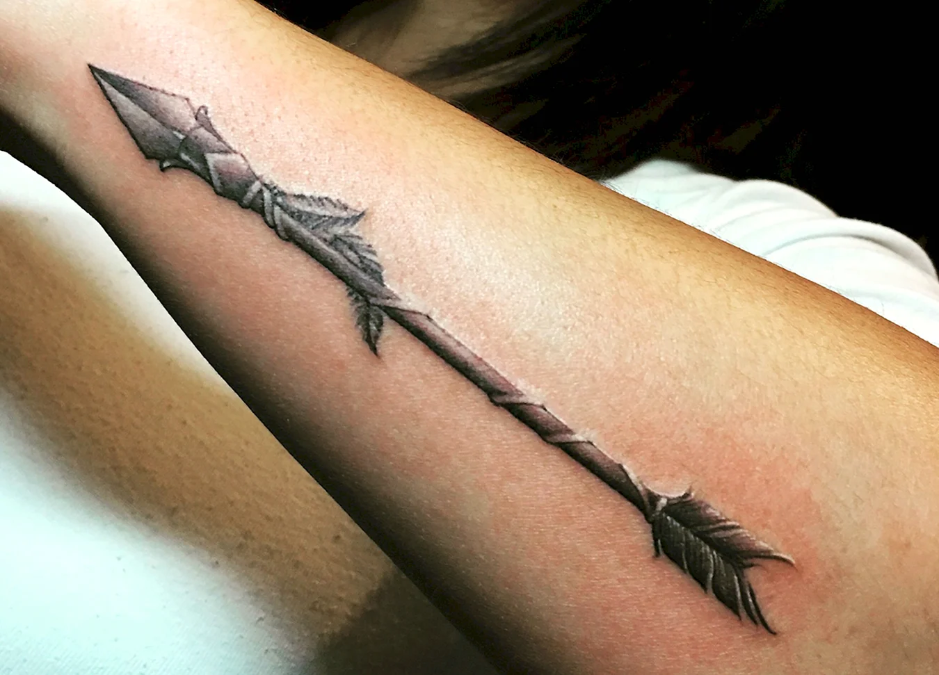 Индейская стрела тату
