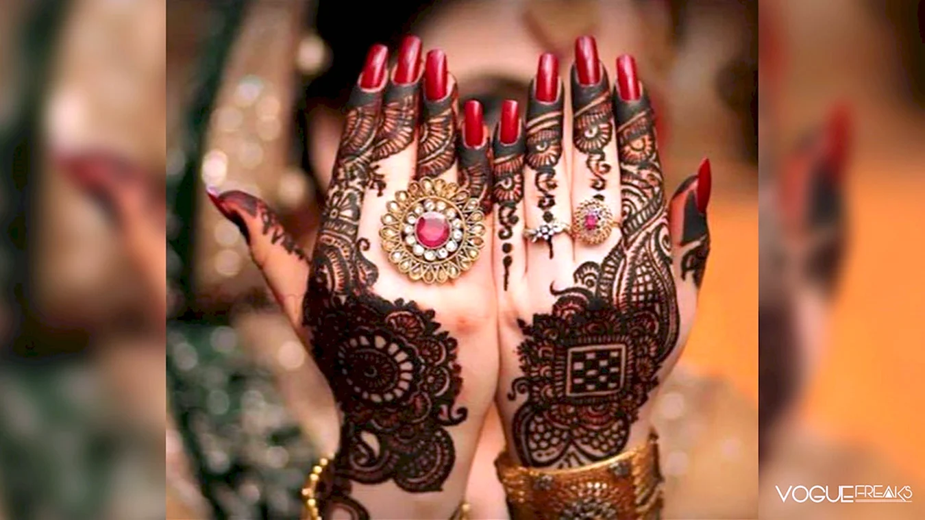 Индийский Татуировки невесты