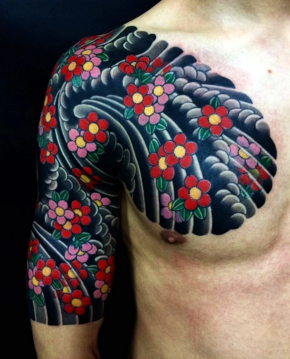 Ирезуми традиционный японский тату