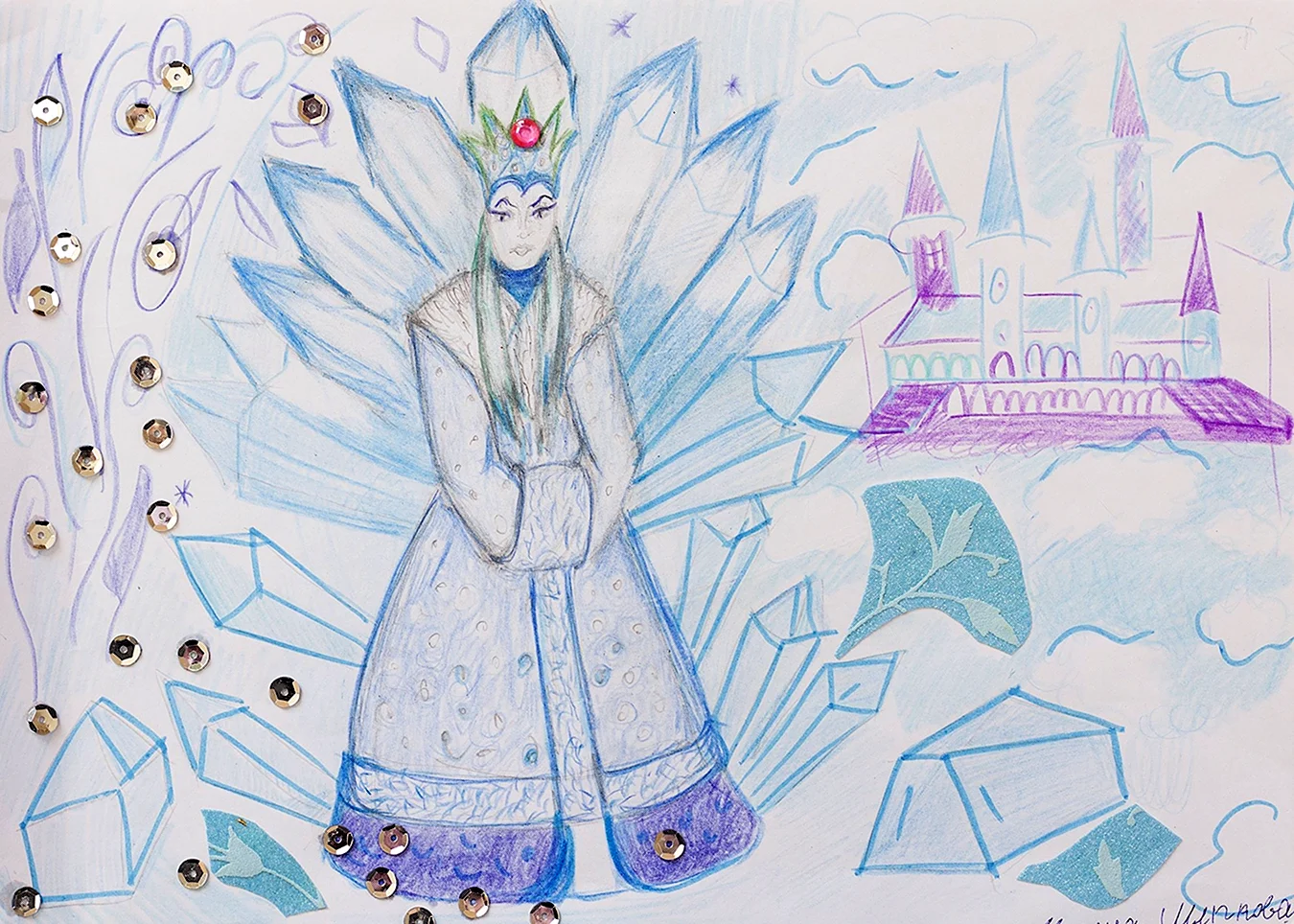 Кай во Дворце снежной королевы
