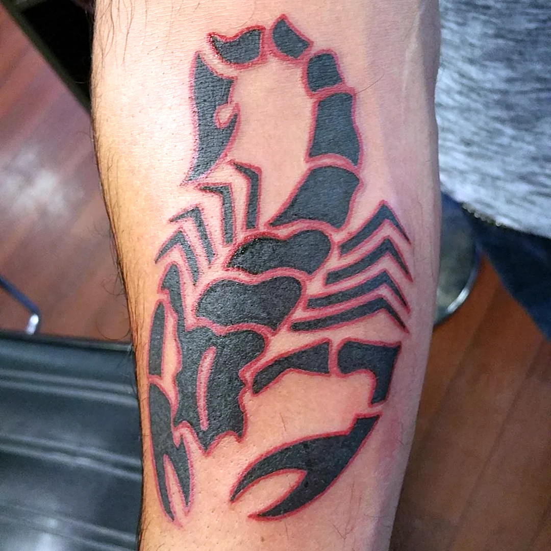 Кельтский Скорпион тату