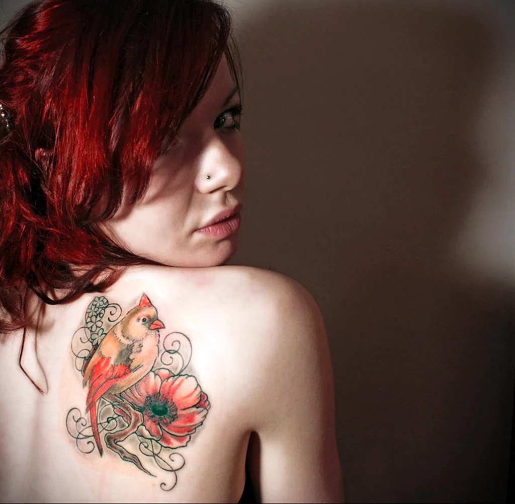 Художественные Татуировки для девушек