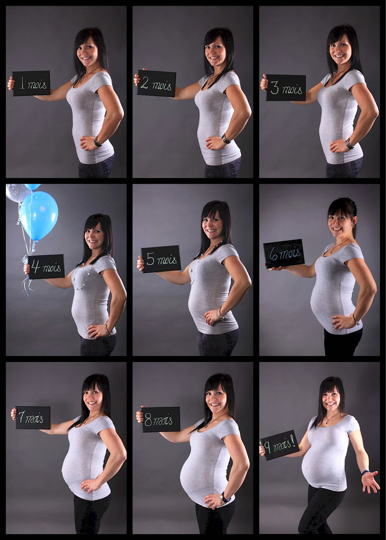 Коллаж беременной