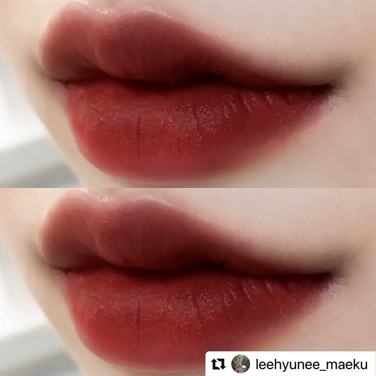 Корейский макияж губ тинтом