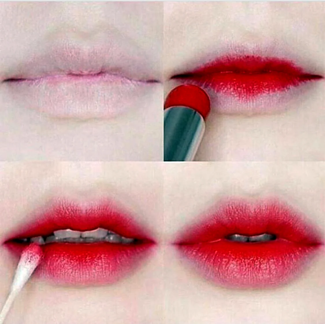 Корейский макияж туториал губы