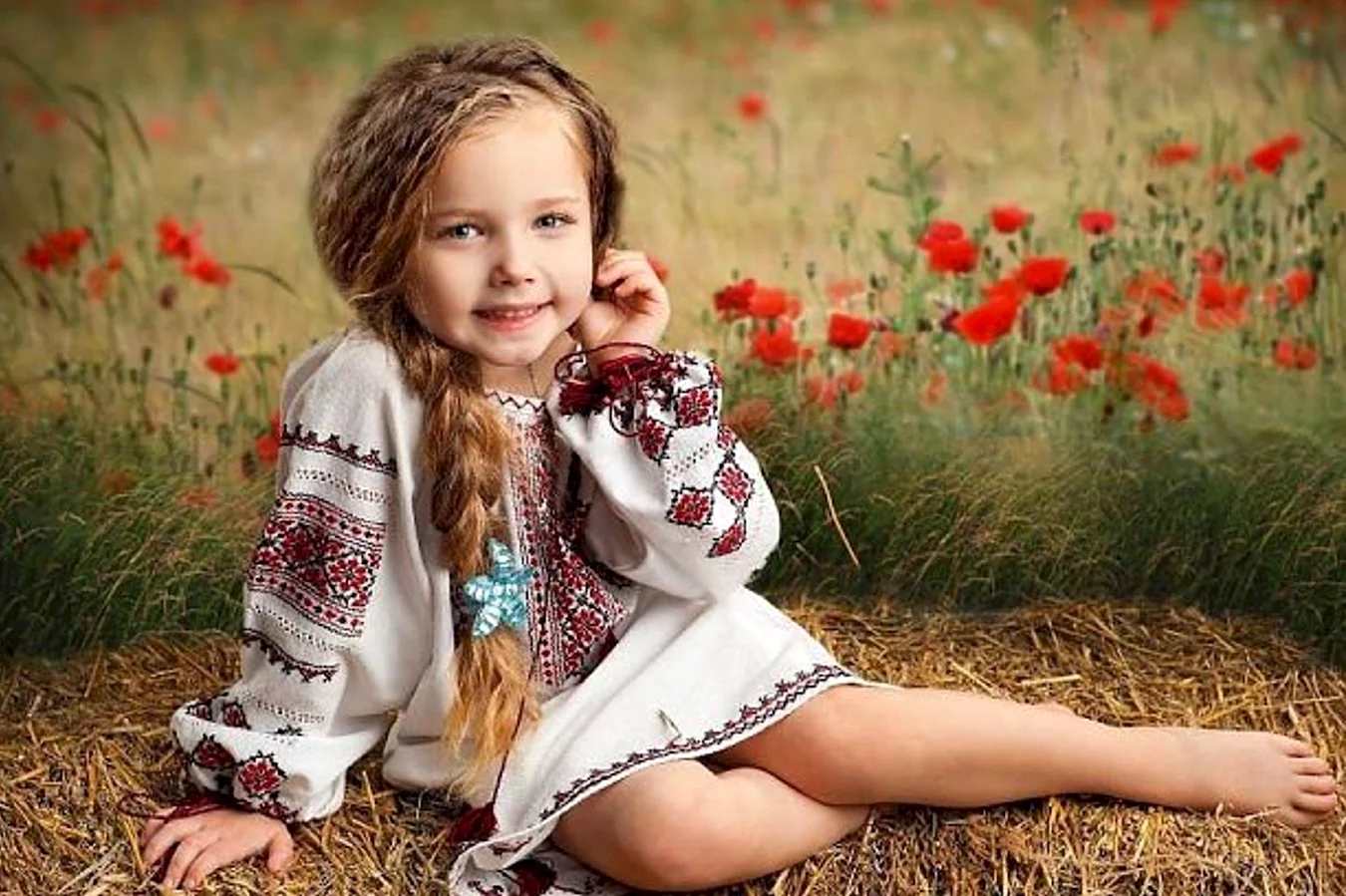 Красивые славянские дети